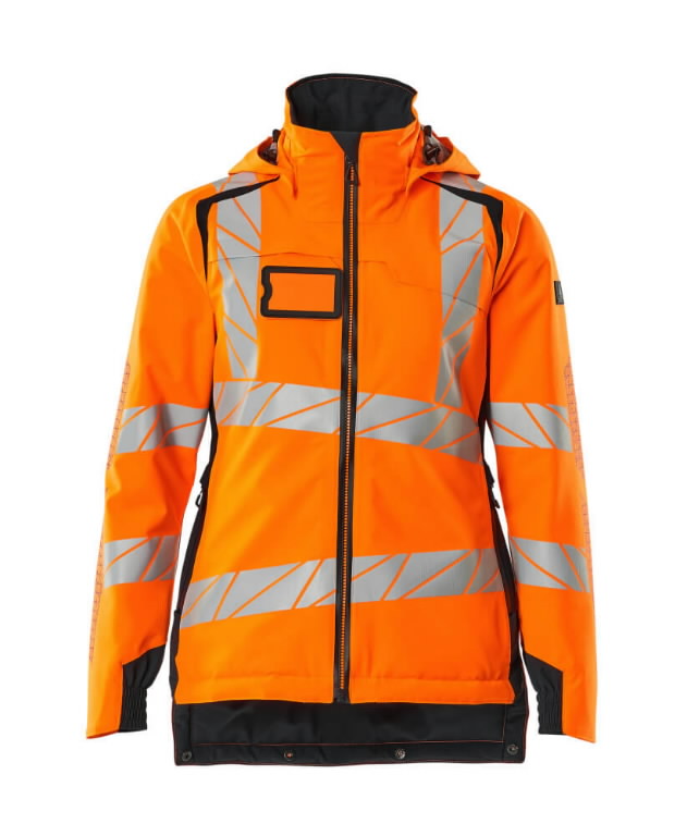 Winter jacket Accelerate Safe women, hi-vis CL2, orange M, Mascot