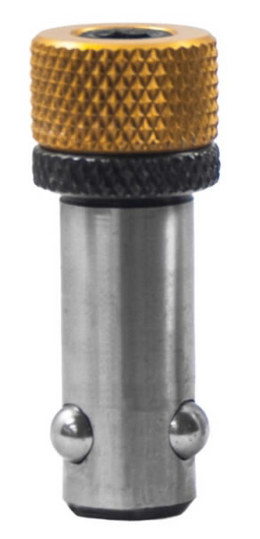Ball lock bolt, fixed length, capacity 28mm 