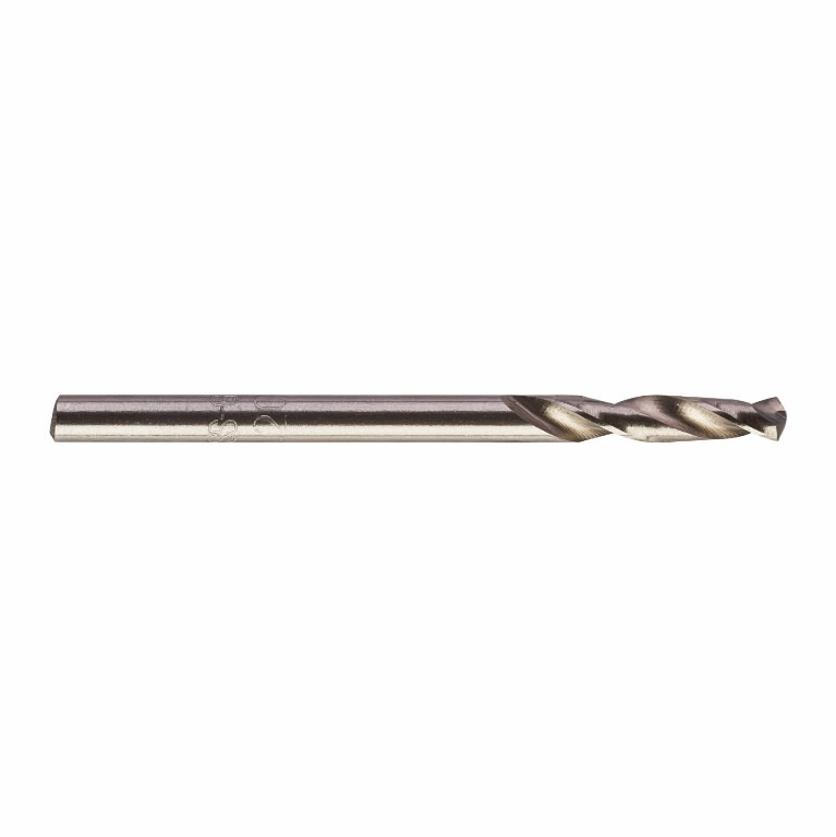 Short metal drill bit DIN 1897 HSSE-G 10pcs 3,2mm, Milwaukee
