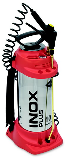 Slėginis purkštuvas INOX PLUS 10 L, Mesto