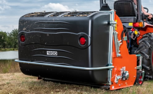 Jäätmaaniiduk kollektoriga KOALA 1600 PRO, Kubota