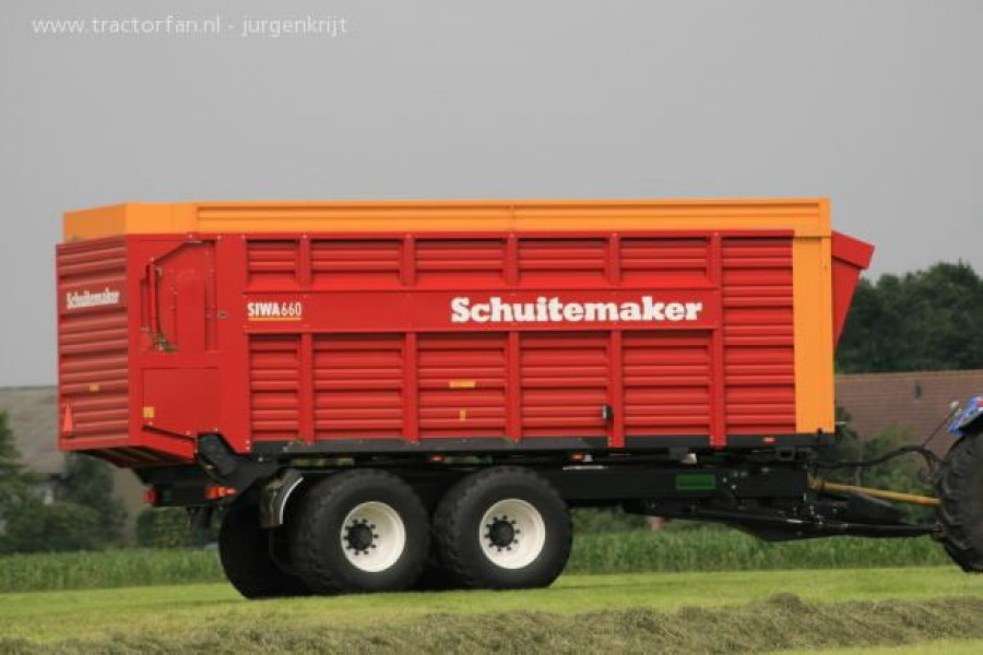 Silokäru  SIWA 660 S, 48 m3, Schuitemaker