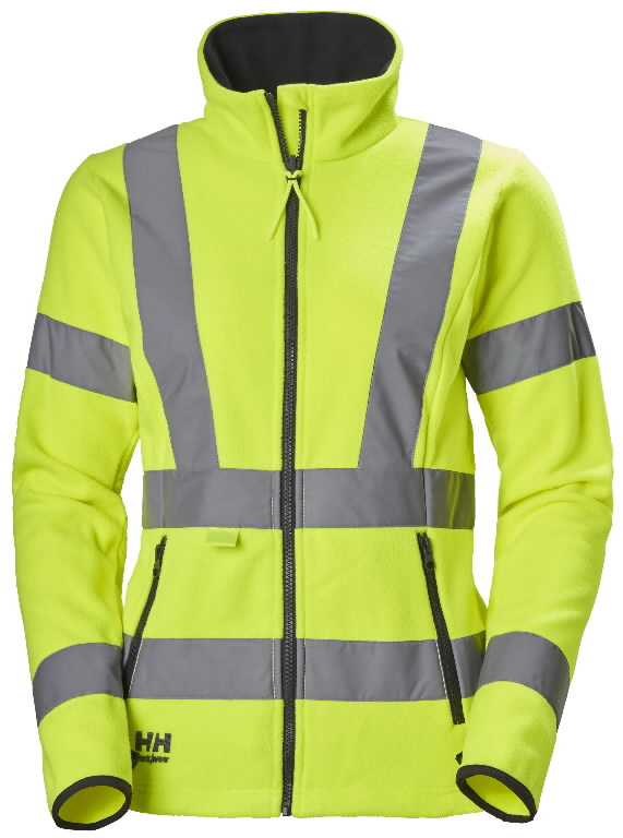 Džemperis Fleece Luna women, Hi-Vis, yellow 2XL