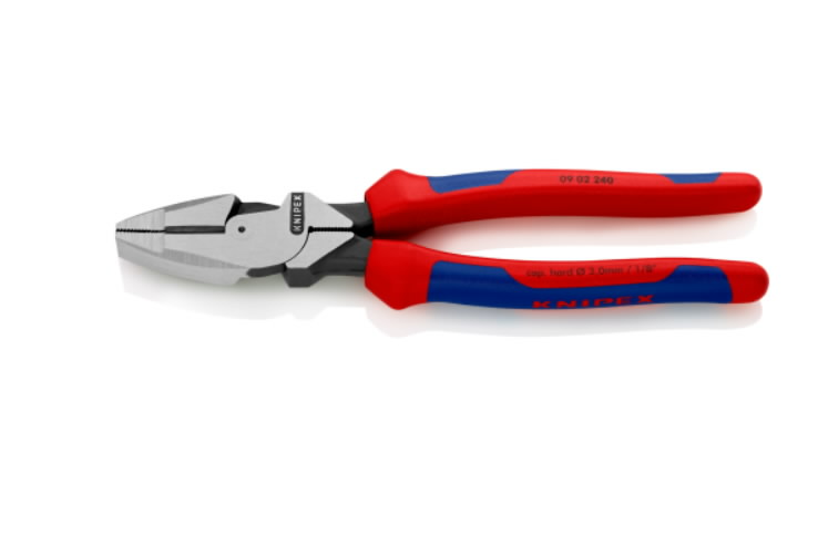 Didelės kirpimo jėgos kombinuotos replės 240mm, Knipex