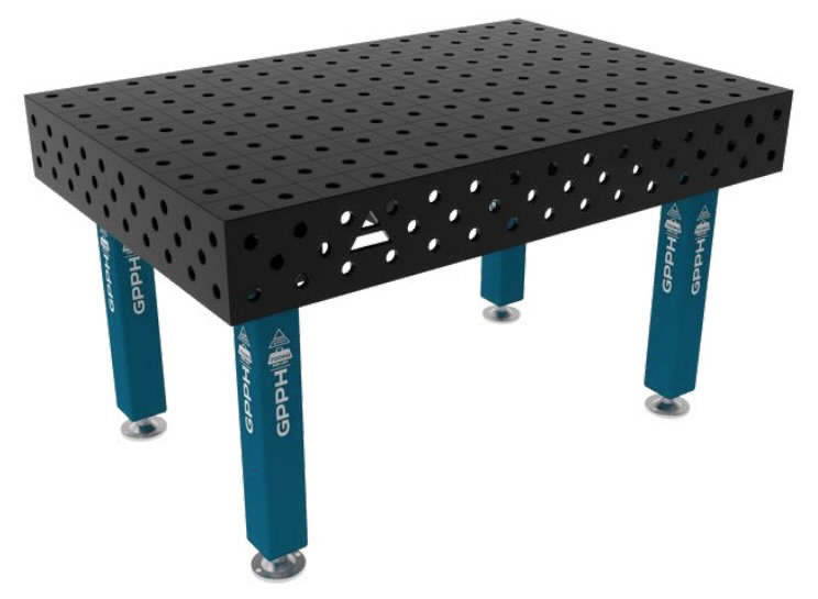 Suvirinimo stalas Pro 1500x1000mm, plienas, apkrova 2800kg, GPPH S.C.