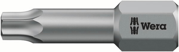 Otsak 1/4´´ 867/1 TZ TORX TX 6x25, Wera