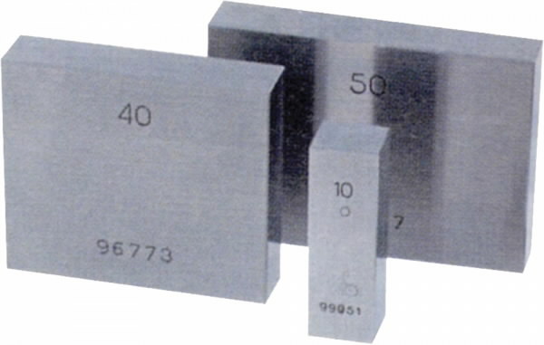 Matavimo blokas 0 klase DIN EN ISO 3650 50 000 mm 