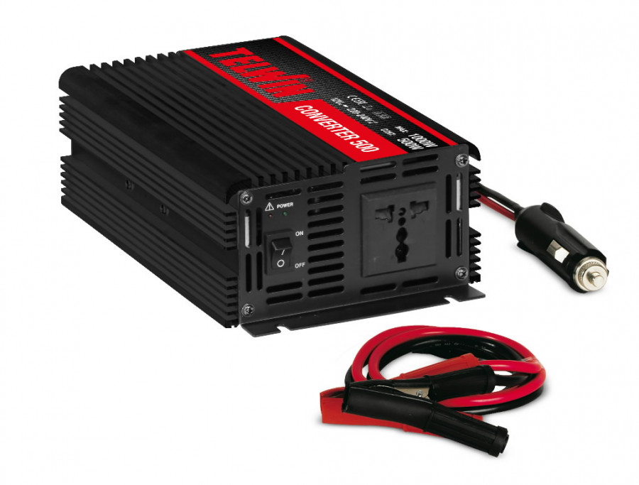 konverter (pingemuundur) Converter 500 12V DC -> 230V AC, Telwin