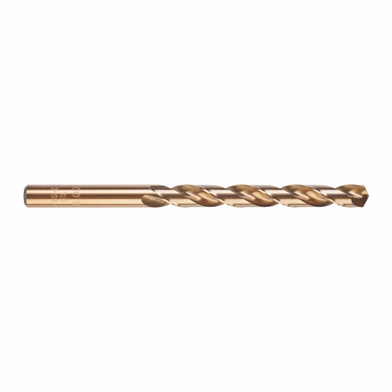 Metal drill bit Red Cobalt DIN338 HSSE-Co 5pcs 8x117mm, Milwaukee