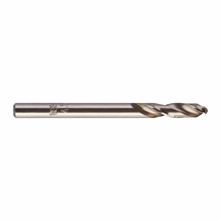 Short metal drill bit DIN 1897 HSSE-G 10pcs 4,5mm, Milwaukee