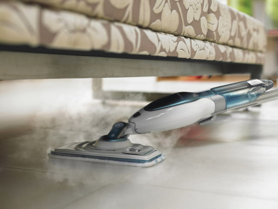Steam mop FSM1630, variable steam, Delta, Black+Decker Household