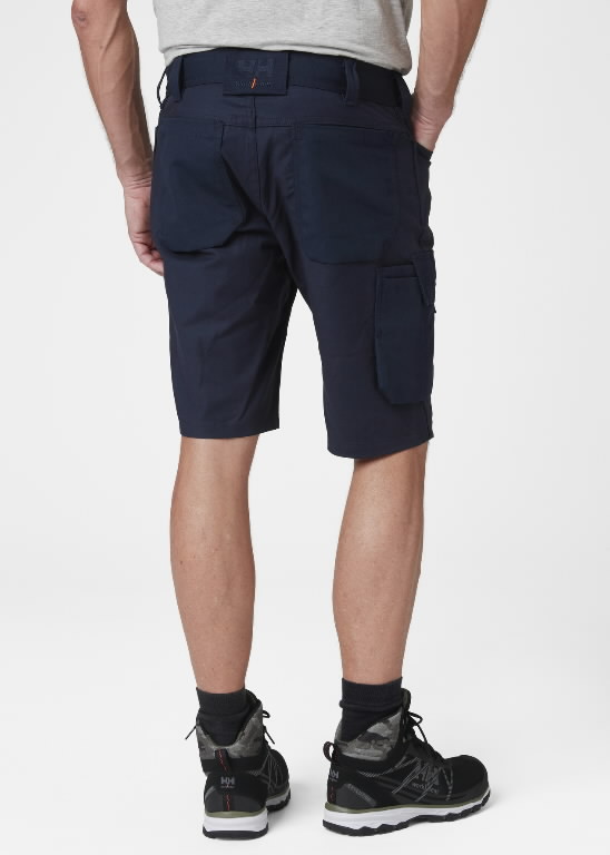 Shorts pants Oxford, navy C48 3.