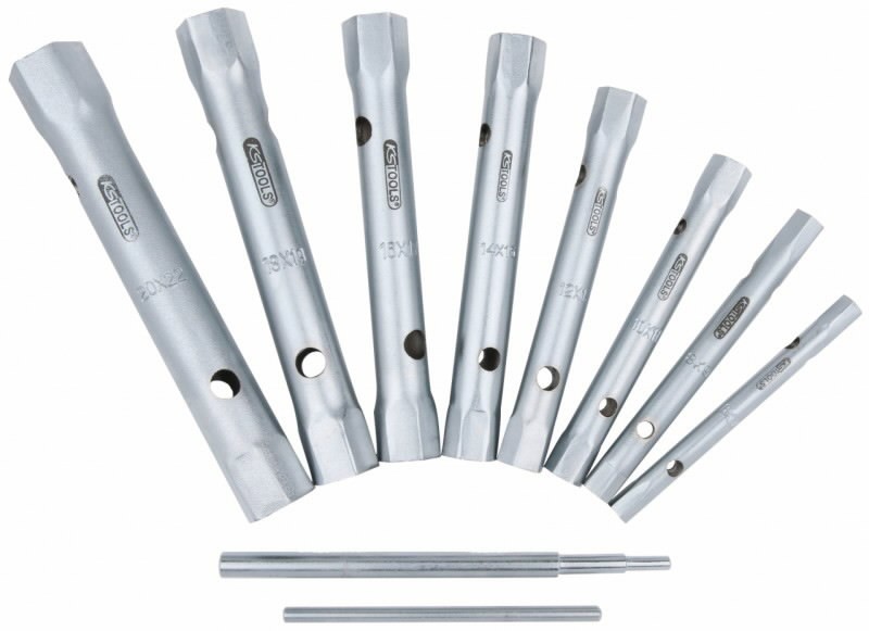 CLASSIC hex box spanner set,10pcs,622mm, KS Tools Socket wrench