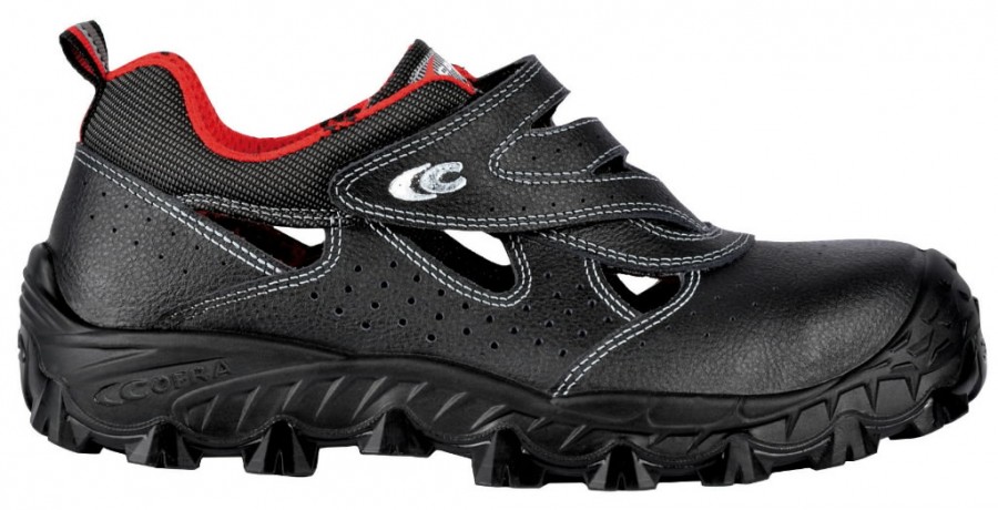 Safety sandals  Persian S1P, black, 41, Cofra