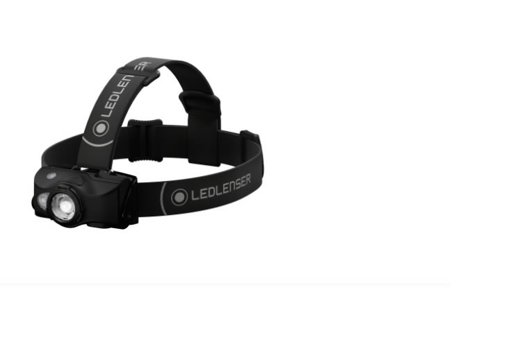 Pealamp MH8, IP54, 600lm, must, LED Lenser