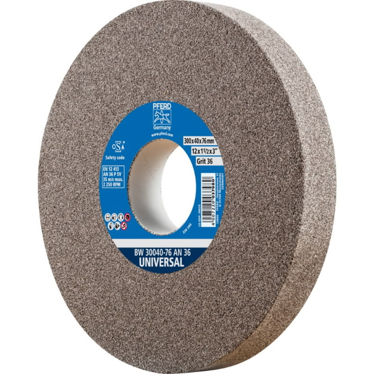 Slīpdisks 300x40/76mm AN 36 BW UNIVERSAL 1