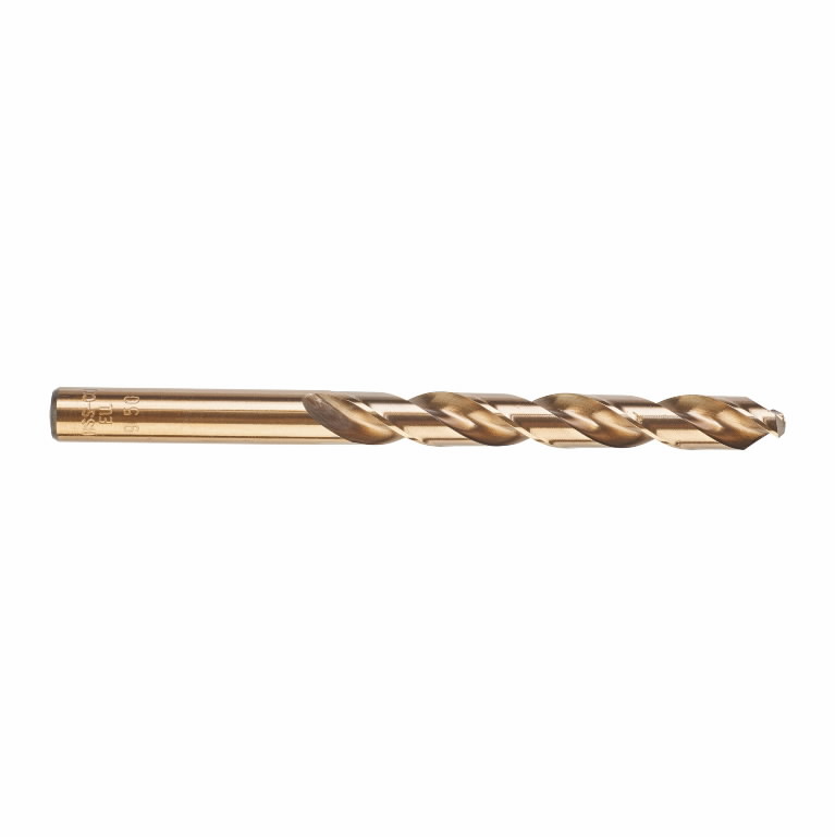 Metal drill bit Red Cobalt DIN338 HSSE-Co 5pcs 9,5x125mm, Milwaukee