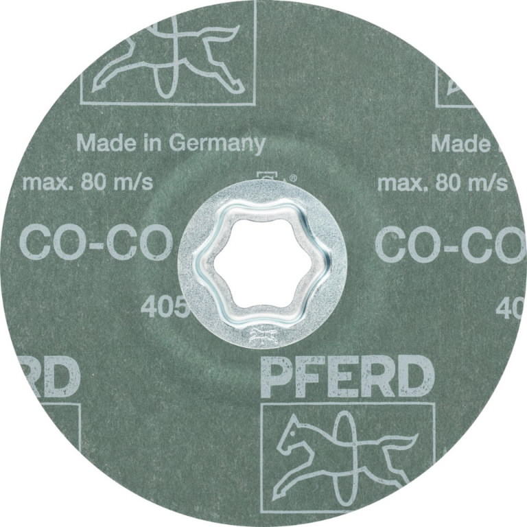 Fibro diskas INOX CC-FS CO-COOL 125mm P60, Pferd