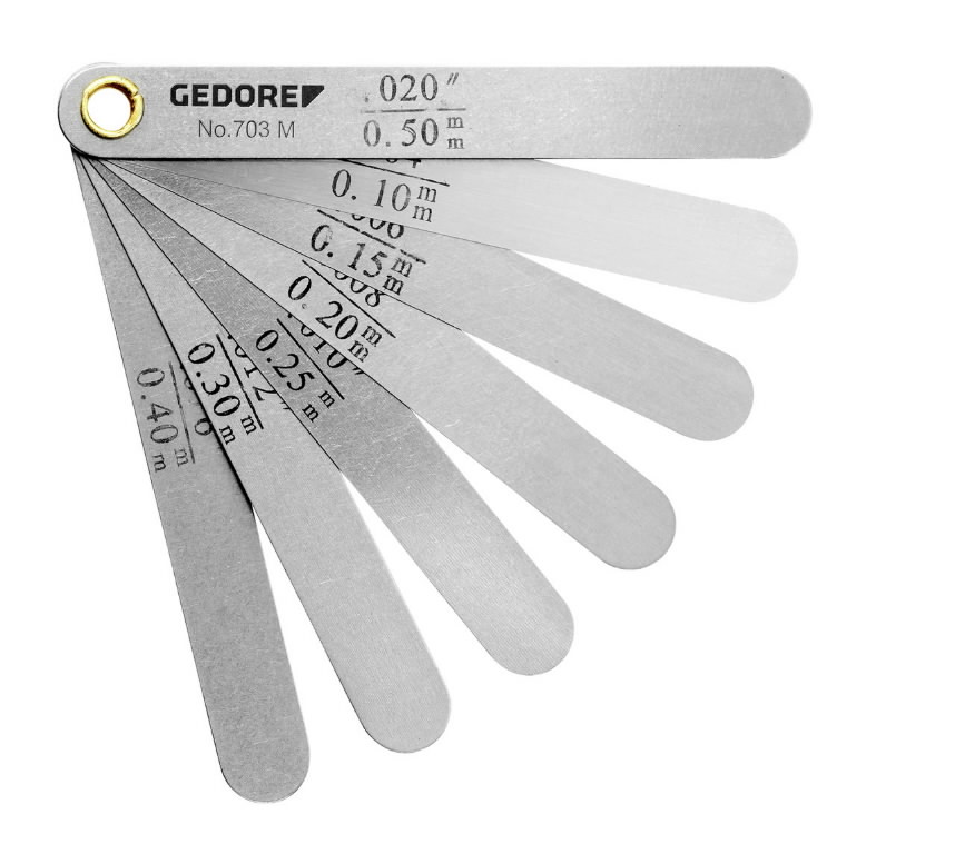 Valve feeler gauge 703M, Gedore