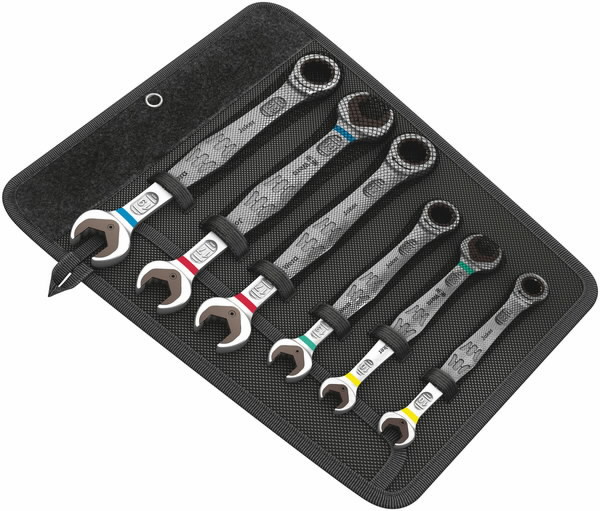 Ratcheting spanner set 6000/6002 JOKER, 10-19mm, Wera