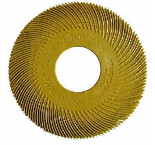 Radiālā saru birste BB-ZB T-C Scotch-Brite 150mm P80, 3M