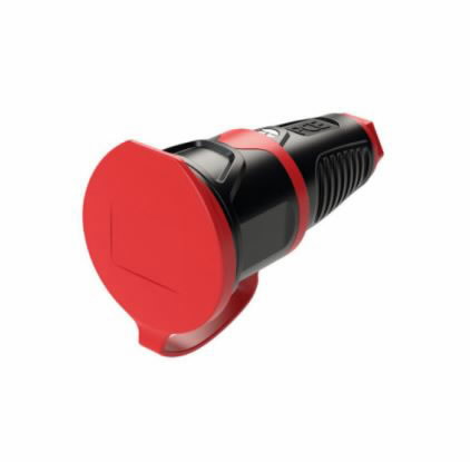 Socket IP54 rubber 1
