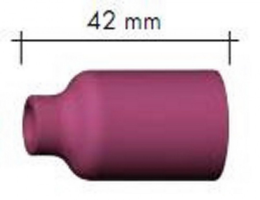 Tūta keraminė Abitig 17/18/26 Nr.8 D12,5mm L42mm 1