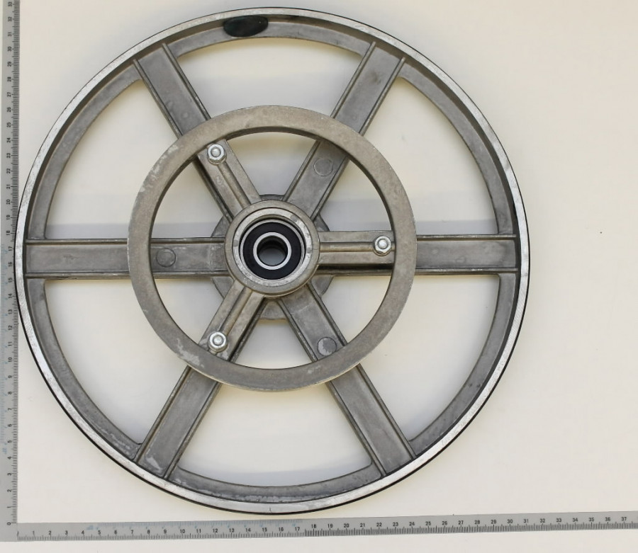 Band wheel below set 
