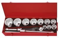 Комплект торцовых ключей 1" 14 pcs, KS Tools