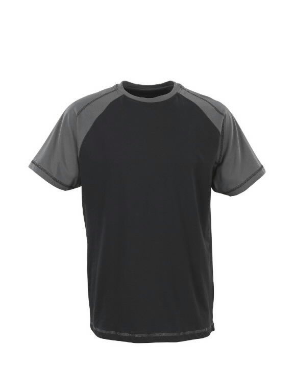 Albano T-shirt black/anthracite 2XL, Mascot