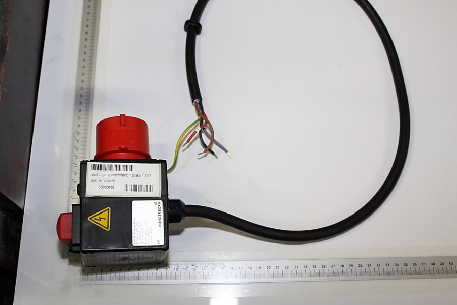 Switch-Plug Combination With Brake 400V/50Hz 