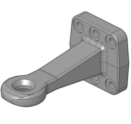 D32 drawbar eye instead of coupling system for 50 mm ball, Foresteel