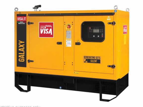 Elektrigeneraator Galaxy GX 66,4 kW (83 kVA) F80GX, Visa