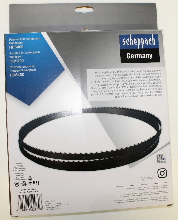 Lentzāģa asmens HBS400 2240x13x0.5mm Z4 1