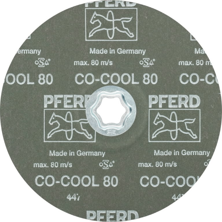 Fiber disc for INOX CC-FS CO-COOL 180mm P80, Pferd
