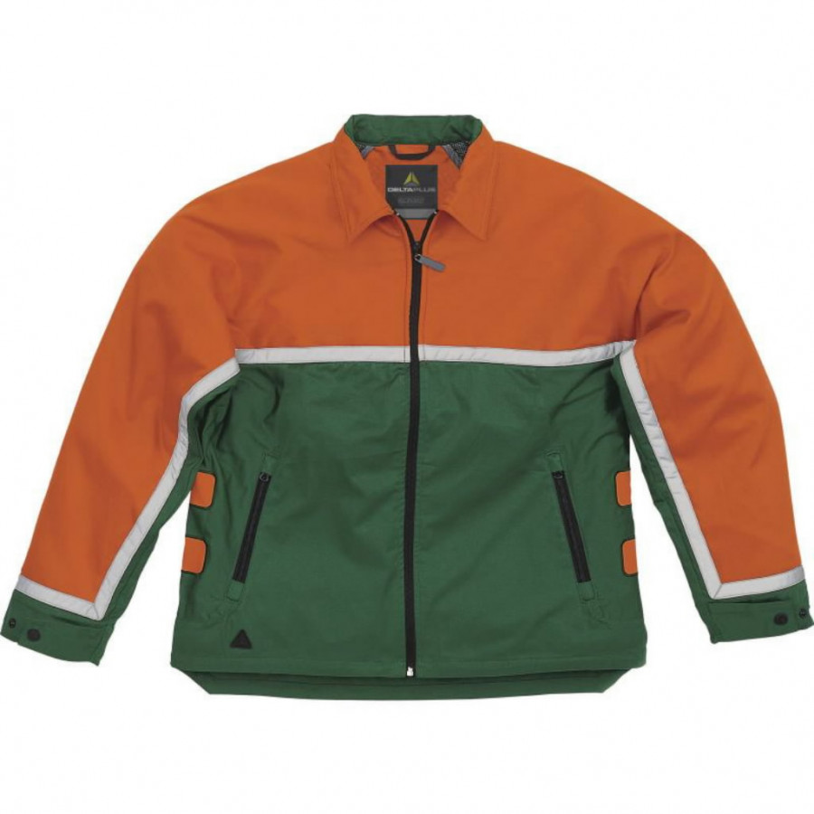 Jacket for Lumberjacks EPICEA3, green/orange M, Delta Plus