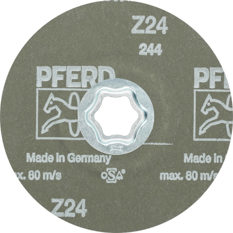Fibro diskas juodam metalui CC-FS Z 125mm P24