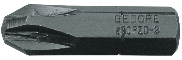 890 PZD 2 SCREWDRIVER BITS, Gedore