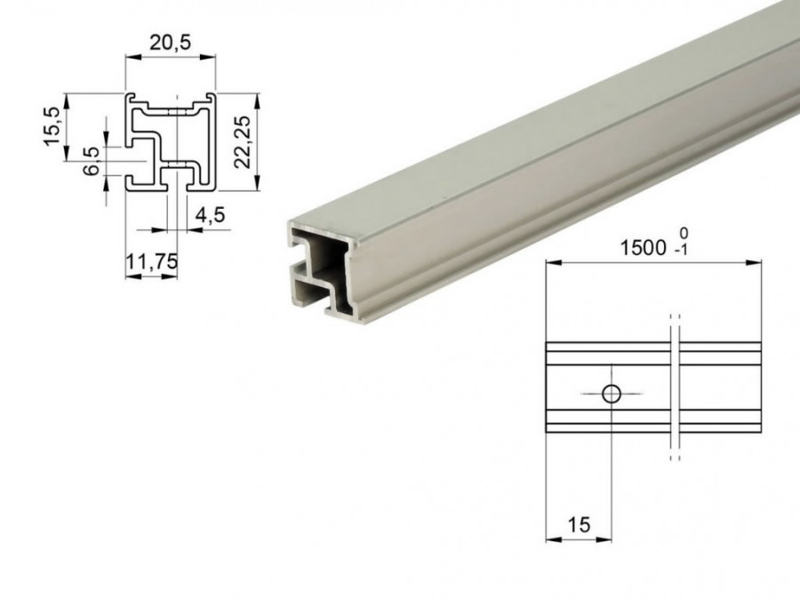 Structural extruded section 