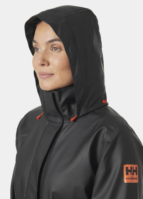 Rain jacket Luna women, black S 5.