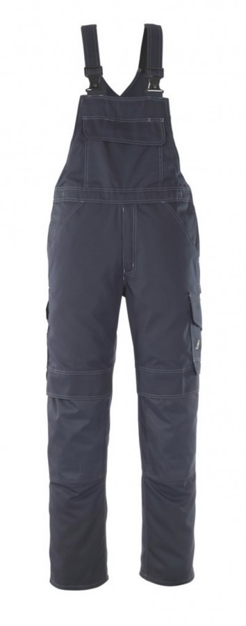 Рабочие брюки с лямками Richmond, темно-синие, 82C56, MASCOT