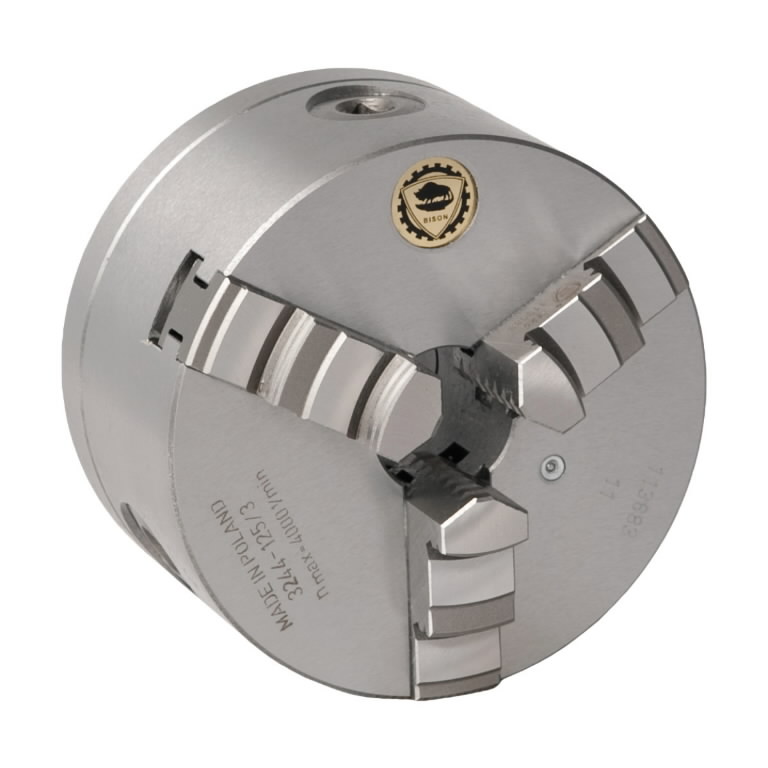 4 jaw chuck Ø 160 mm Camlock DIN ISO 702-2 No. 4 centric, Optimum