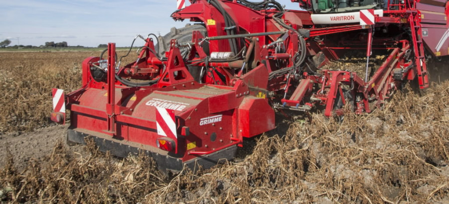 Haulm topper HT 210, Grimme