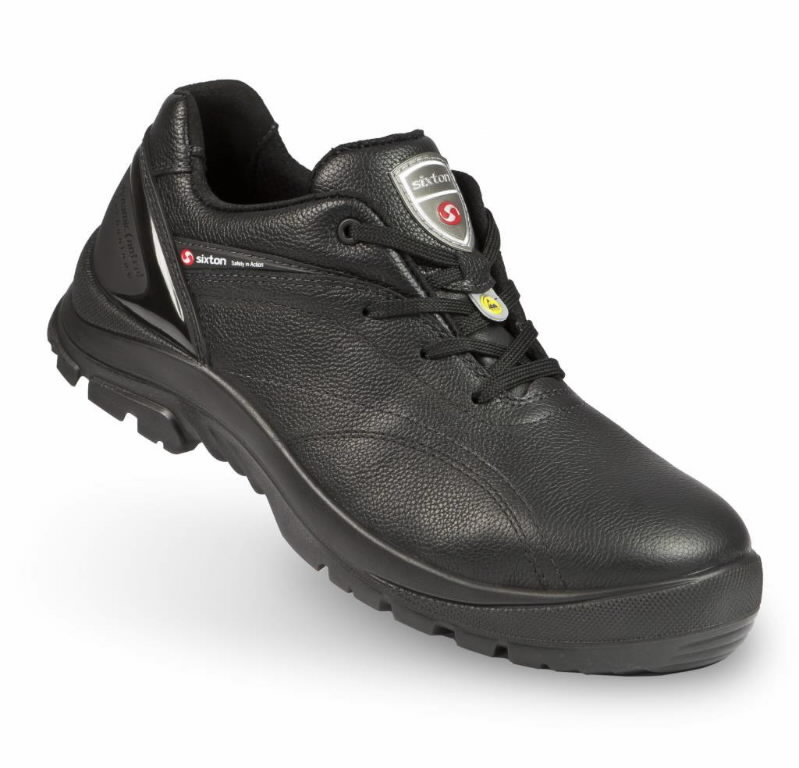 Safety shoes Rimini 03L Touring, black, S1P SRC 44, Sixton Peak