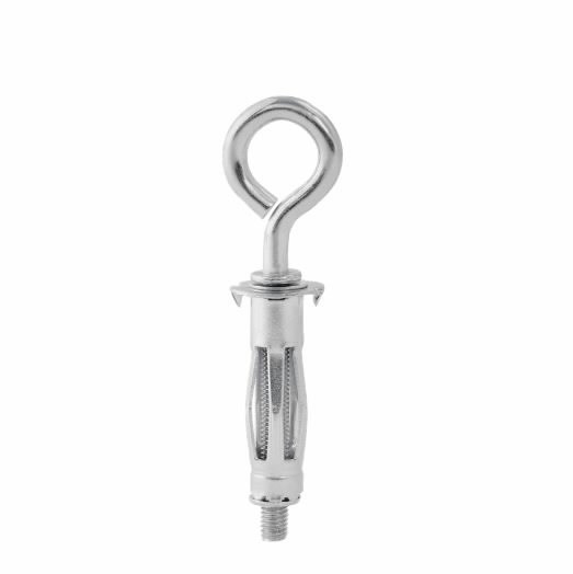 Hollow wall anchor with angle-, ring- and rounded-hook, 40 k  4.