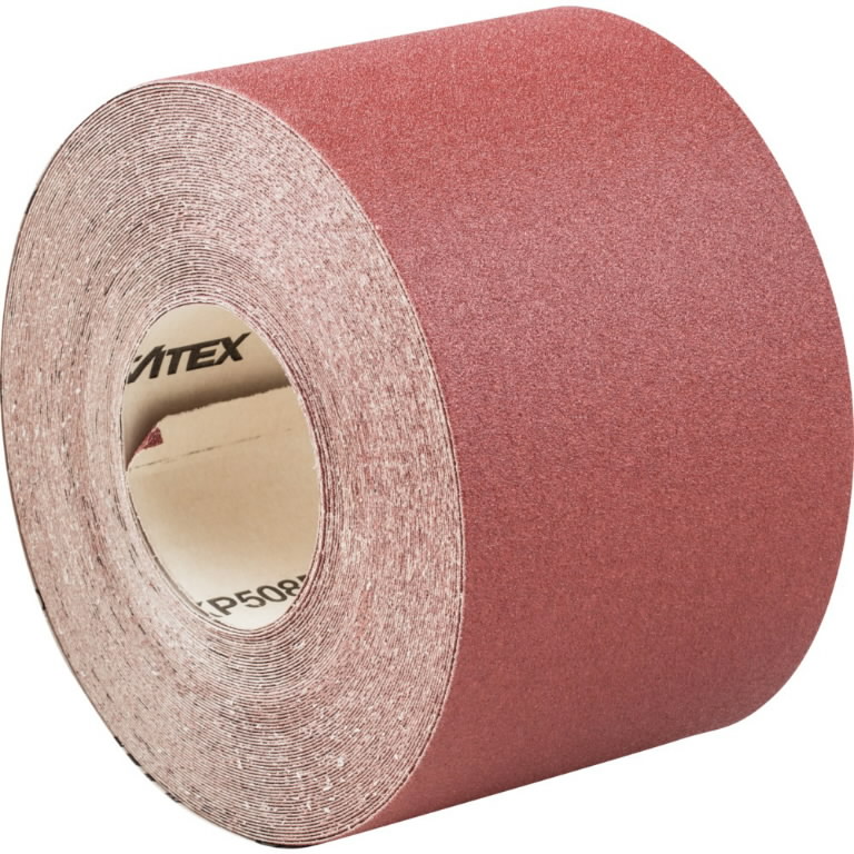 Grinding paper belt in a roll SBR-P 115mm x25m P80 1