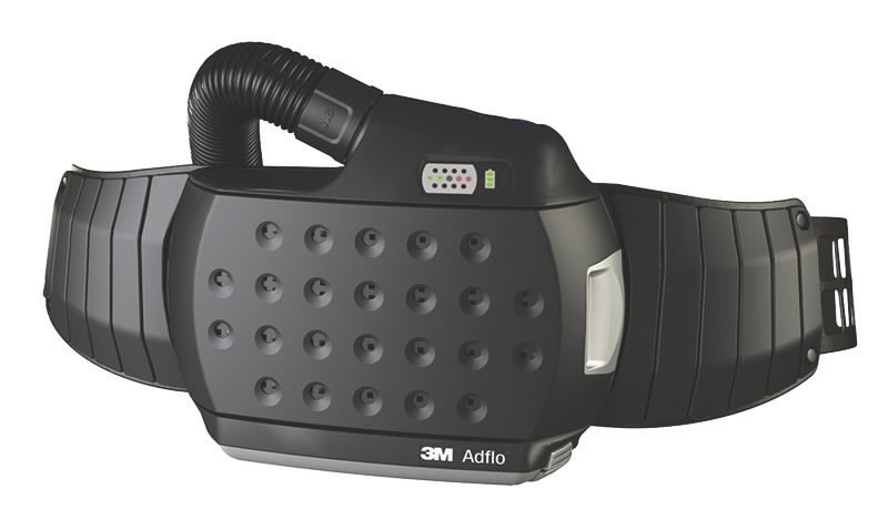 Adflo & QRS kiirkinnitusega õhuvoolik, adapter, vöö, aku, Speedglas 3M