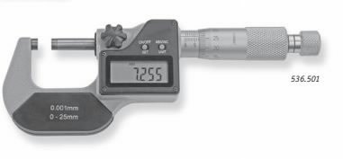 Digitālais mikrometrs 536, 50-75mm, Scala