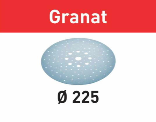 Lihvleht Granat STF D225/128 P120 GR/25 tk, Festool