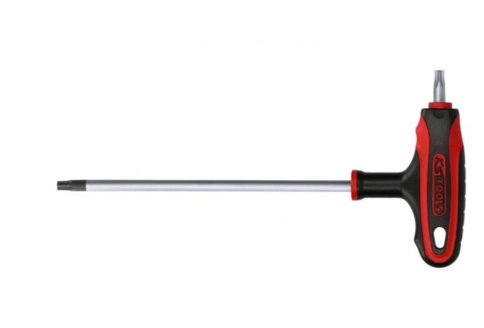 T-handle Torx tamperproof key wrench, TB27, KS Tools